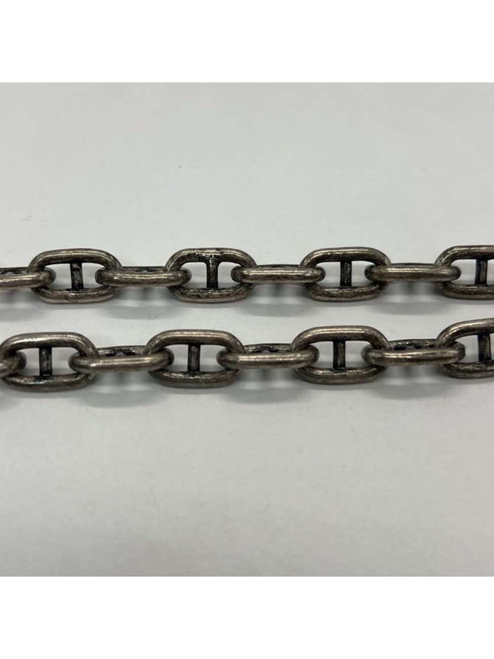 Saint Laurent Yves Key Motif Anchor Chain Necklace Metal - Picture 7 of 15